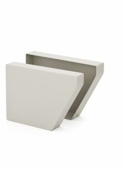 Testate per Modello 27 <br>Bianco Grigio RAL 9002
