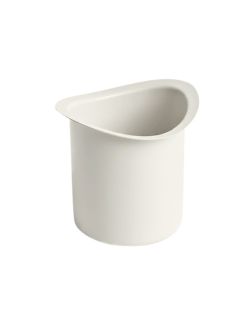 Bocchetta di Scarico Sagomata<br>Ø 80 Bianco Perla RAL 1013