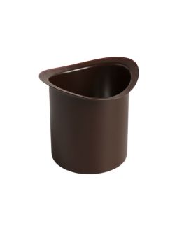 Bocchetta di Scarico Sagomata<br>Ø 100 Testa di Moro RAL 8017